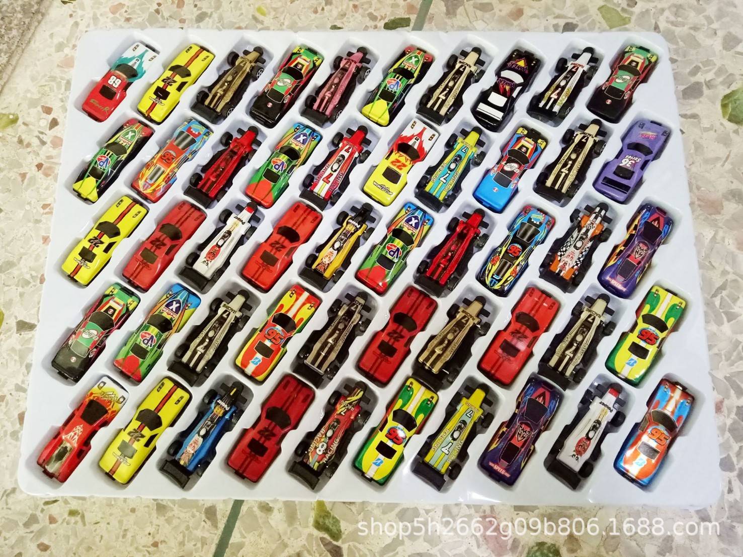 ของเล่นเด็ก set รถแข่งชุดใหญ่