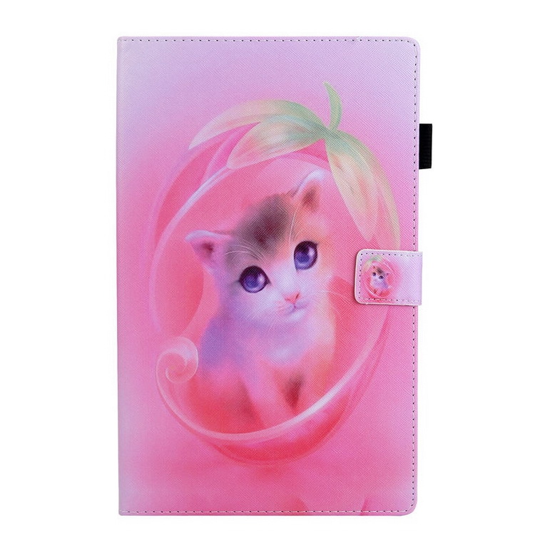 Case Samsung Galaxy Tab S5e SM-T720 / SM-T725 #เคสฝาพับพิมพ์ลาย Pattern Printing Stand Leather Tablet Cover