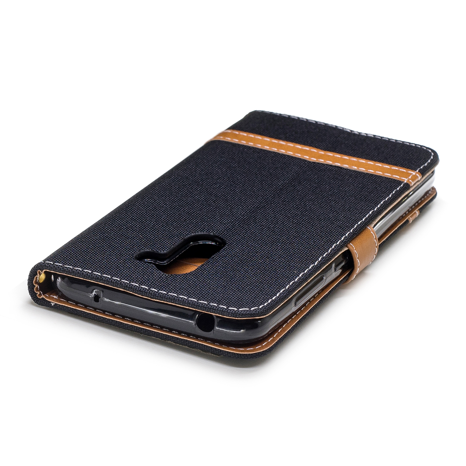 Case Xiaomi Pocophone F1 #เคสฝาพับหนัง PU พร้อมสายคล้องมือ สีสันสวยงาม