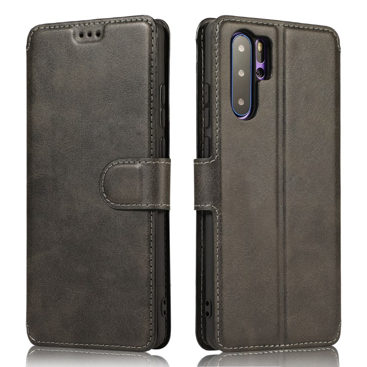Case Huawei P30 Pro #เคสฝาพับ PU Leather + TPU Wallet Style Protection