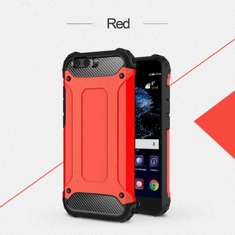 เคส Huawei P10 Plus เคสฝาหลังไฮบริดกันกระแทก Plastic + TPU