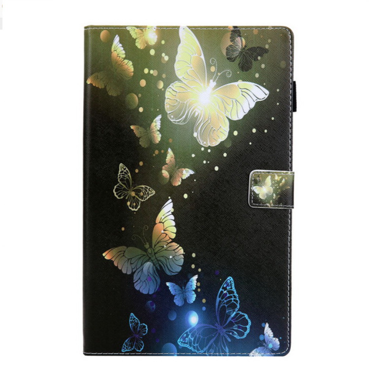 Case Samsung Galaxy Tab S5e SM-T720 / SM-T725 #เคสฝาพับพิมพ์ลาย Pattern Printing Stand Leather Tablet Cover