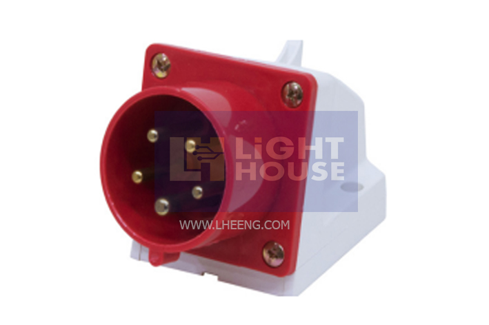 HT-515 "DAKO PLUG" ปลั๊กตัวผู้ติดลอย 3P+N+E 16A 400V IP44