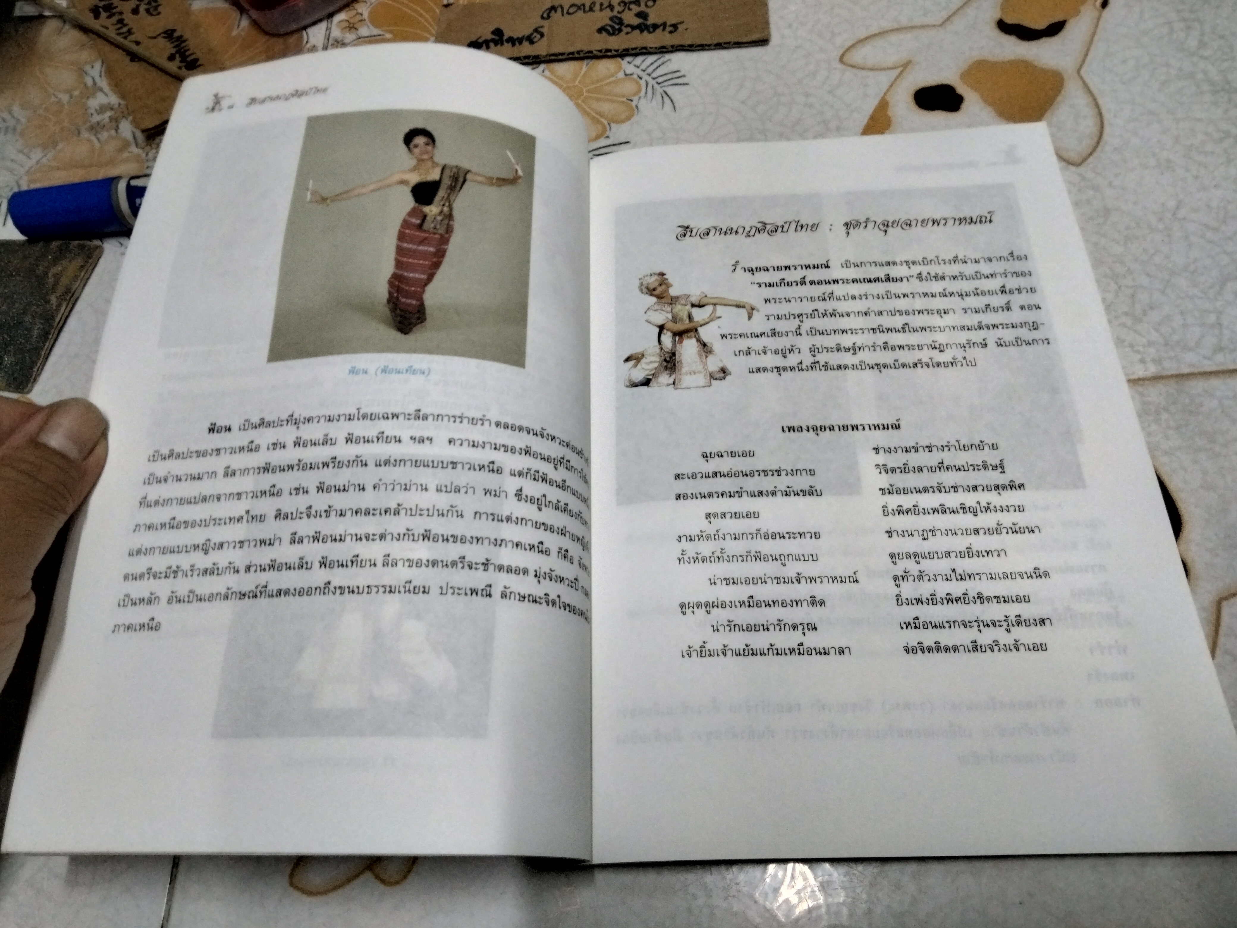 สืบสานนาฏศิลป์ไทย โดย เรณู โกศินานนท์ พิมพ์ครั้งที่ 2/2544 ไทยวัฒนาพานิช