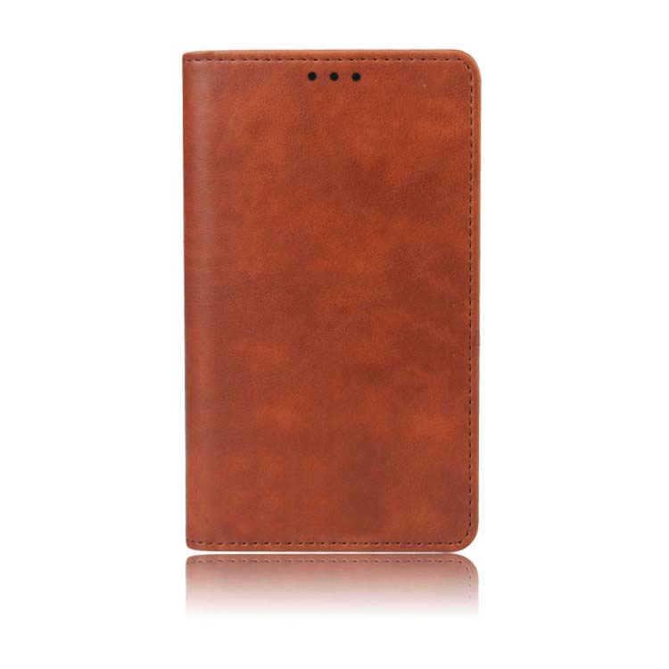 Case Samsung Galaxy A7 (2018) #เคสฝาพับหนัง PU ผิวหนังม้า Suction cup closure Crazy Horse Leather Shell