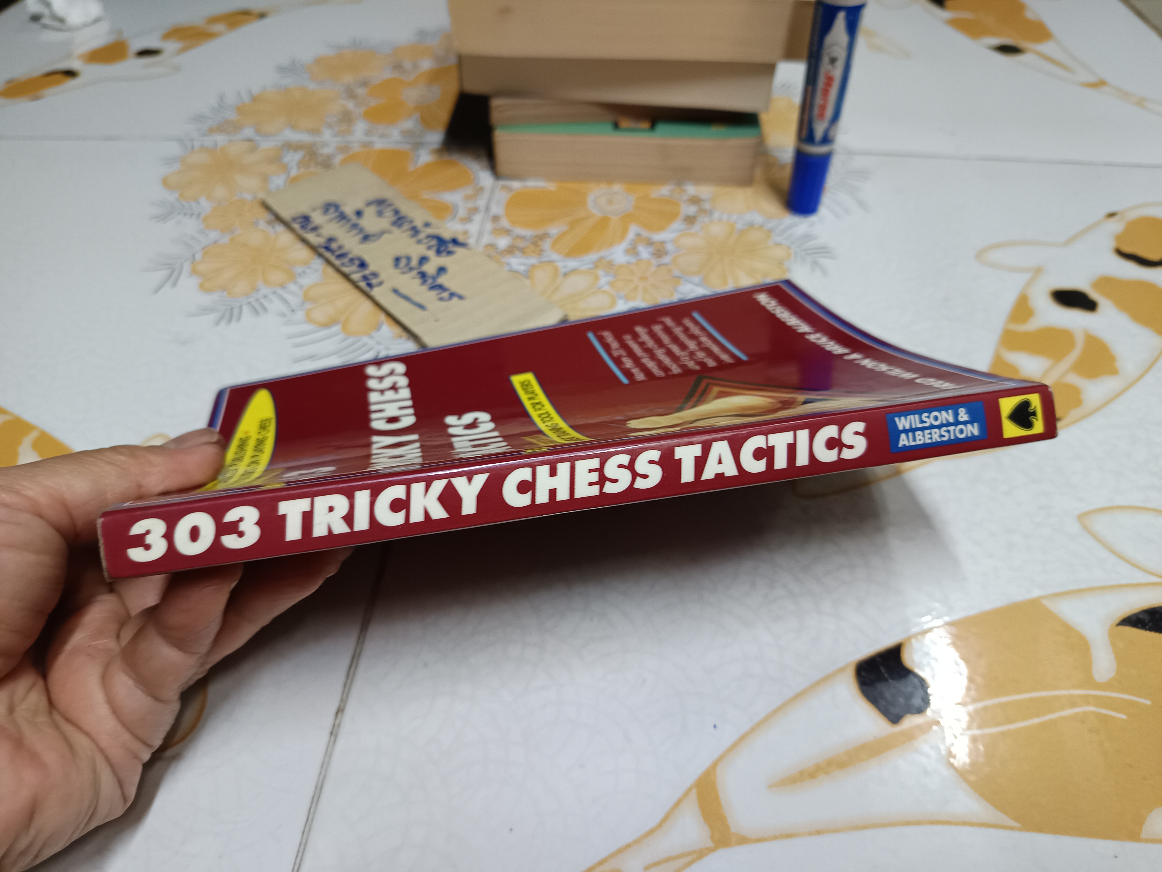 303 tricky chess tactics by Wilson, Fred; Albertson, Bruce, #ตำราหมากรุกฉบับภาษาอังกฤษ