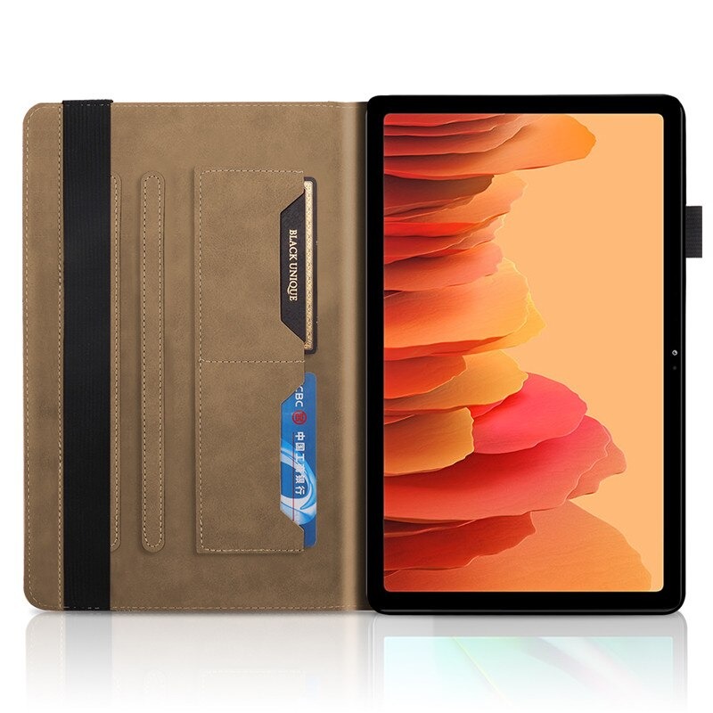 Case Samsung Galaxy Tab A7 Lite 8.7" T220 T225 #เคสฝาพับหนัง PU ลายต้นไม้ Life Tree Print Leather Stand Smart Case Cover