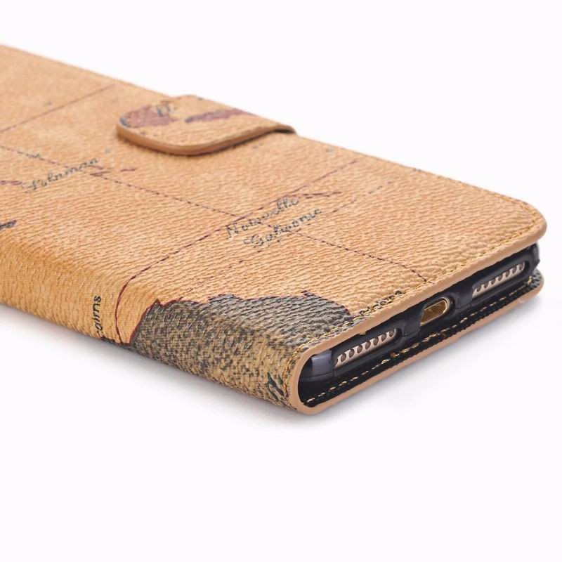 Case iphone 7 plus / 8 plus เคสฝาพับลายณูปแบบแผนที่มีช่องเสียบการ์ด สวยงามทันสมัย