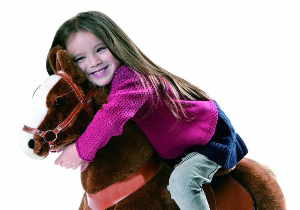 ม้าโยกควบ ไม่ใช้ไฟฟ้า