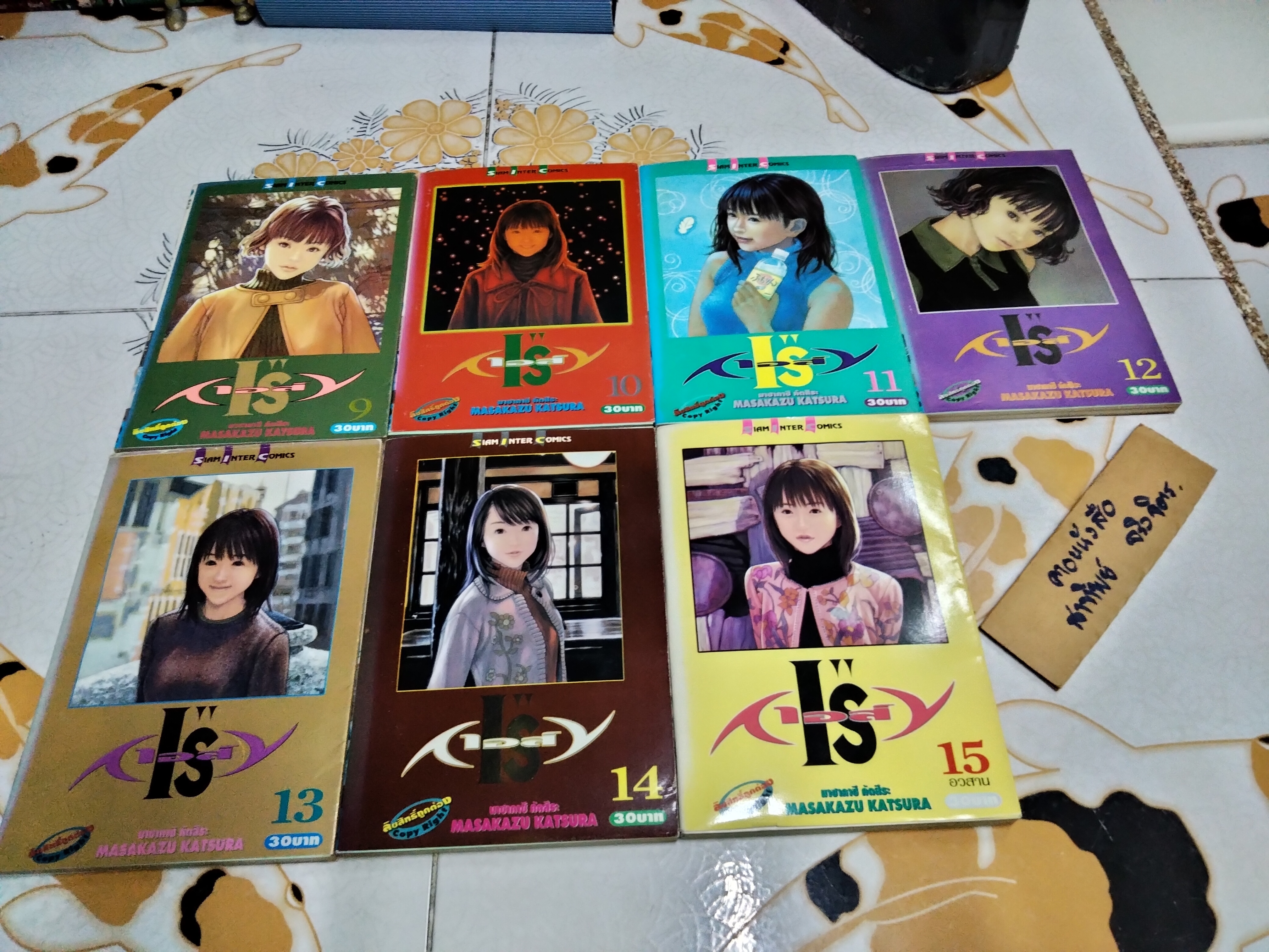 หนังสือการ์ตูน Is (ไอส์) พิมพ์แรก ครบชุด 15 เล่มจบ ผลงานของ Masakazu Katsura **สินค้าหมด**