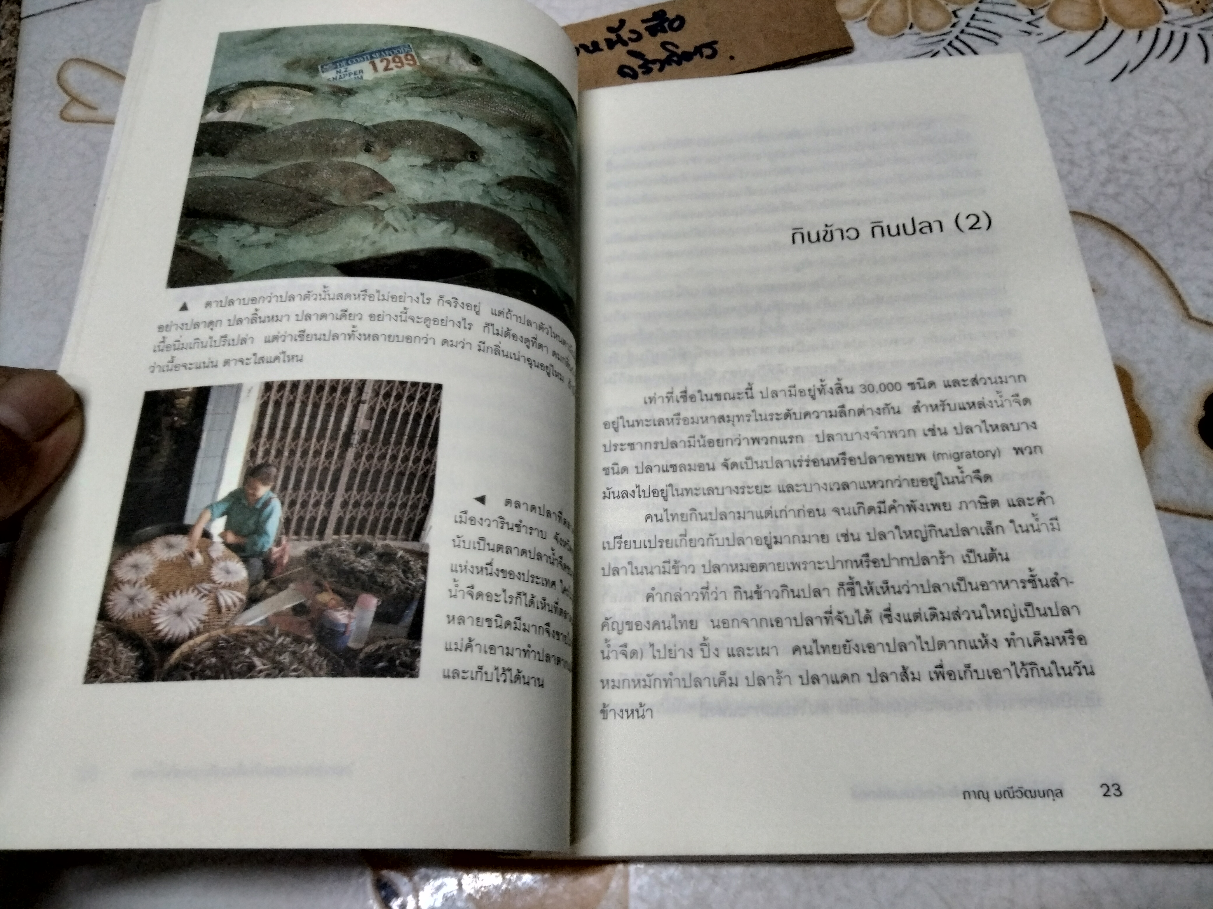 จากน้ำปลาและกับแกล้มถึงแฮมเบอร์เกอร์ - ภาณุ มณีวัฒนกุล **สินค้าหมด**