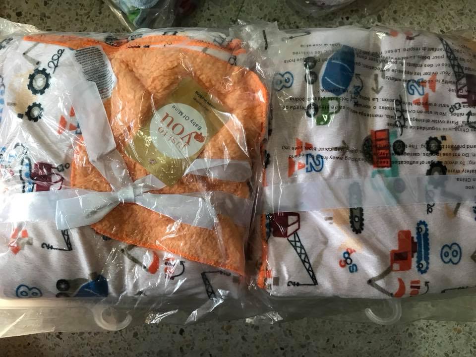 ผ้าห่มเด็กกำมะหยี่ขนแกะ