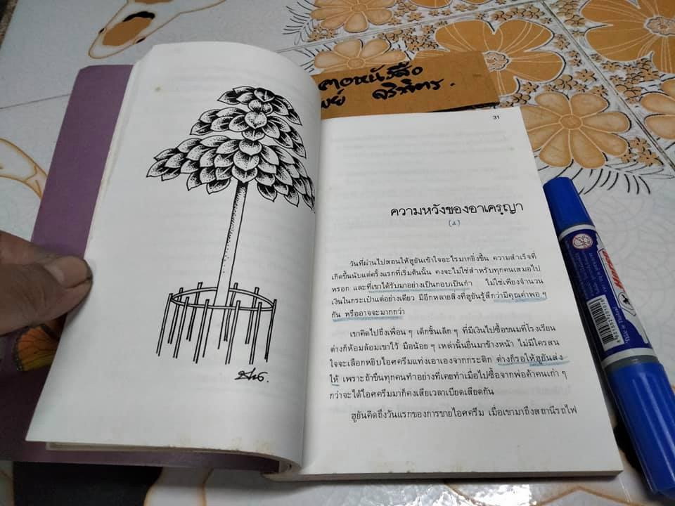 ผีเสื้อและดอกไม้ โดย นิพพาน พิมพ์ครั้งที่ 6-2528 สนพ.กะรัต -ตำหนิ มีรอยเขียนและขีดเส้นใต้เยอะมาก (ทั้งดินสอสีและดินสอ) **สินค้าหมด**