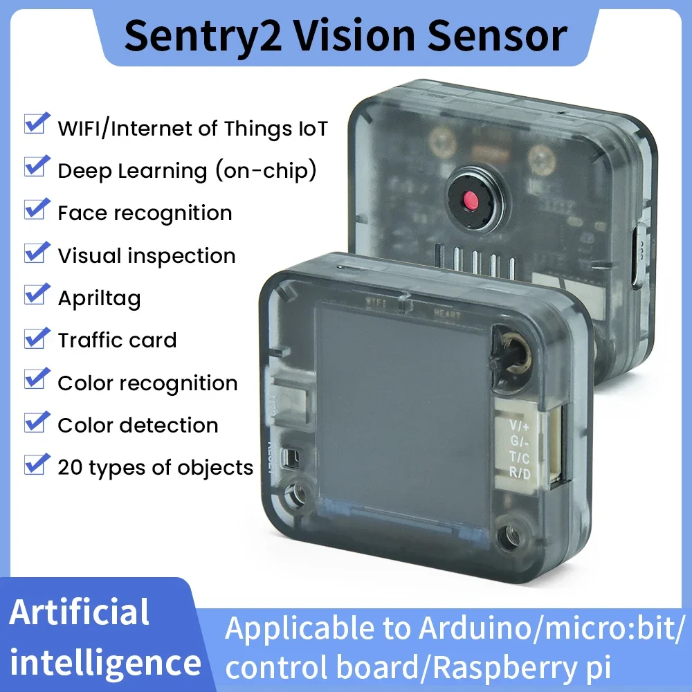 กล้องตรวจจับภาพ AI wid capture Camera Keyestudio Sentry Vision 2 Sensor