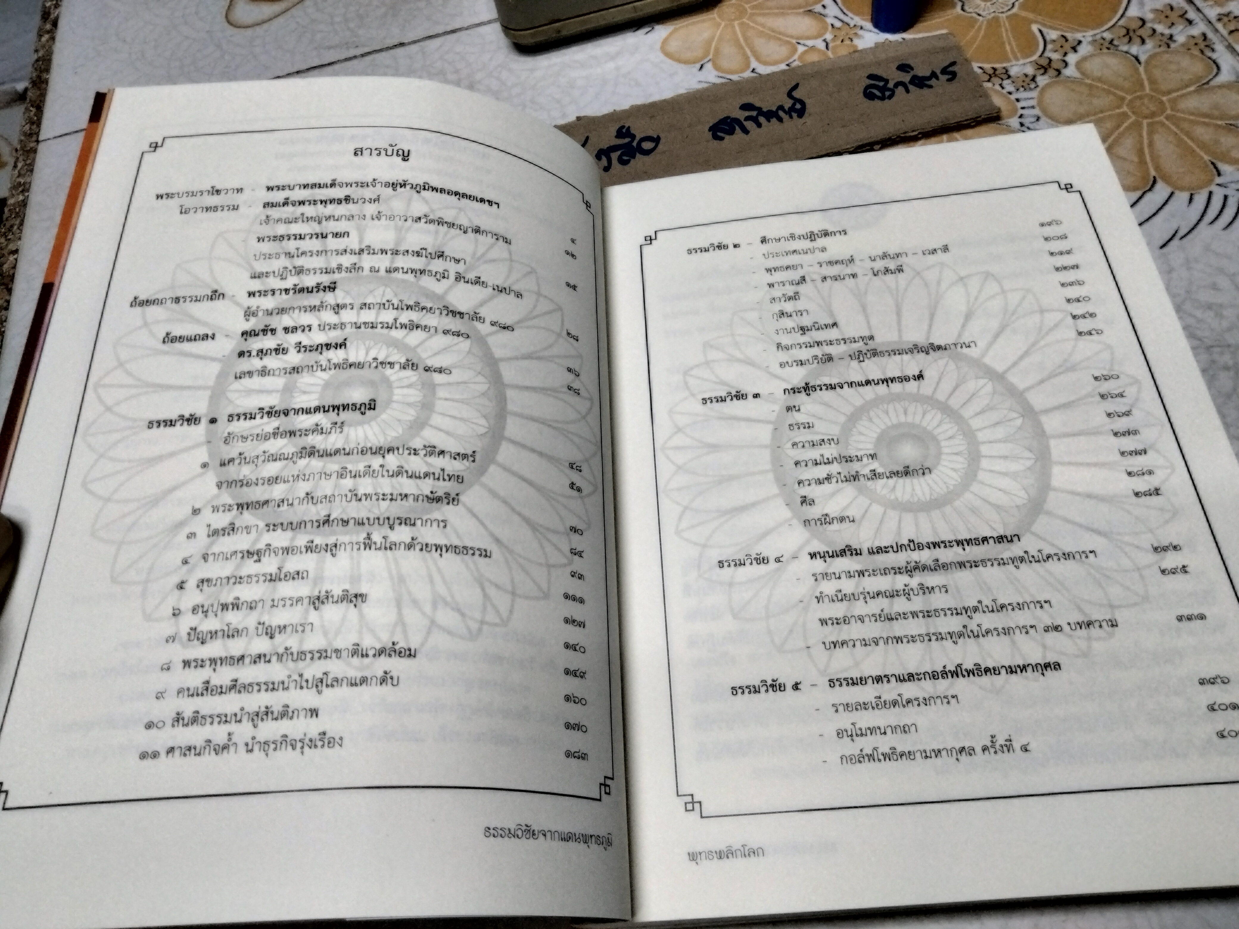 ธรรมวิชัยจากแดนพุทธภูมิ พุทธพลิกโลก โครงการส่งเสริมพระสงฆ์ไปศึกษาและปฏิบัติธรรมเชิงลึก ณ แดนพุทธภูมิ