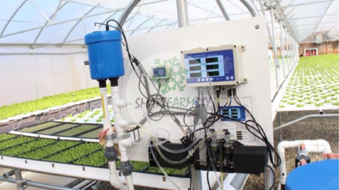 ระบบสมาร์ทฟาร์มอัจฉริยะ ผักไฮโดรโปรนิกส์