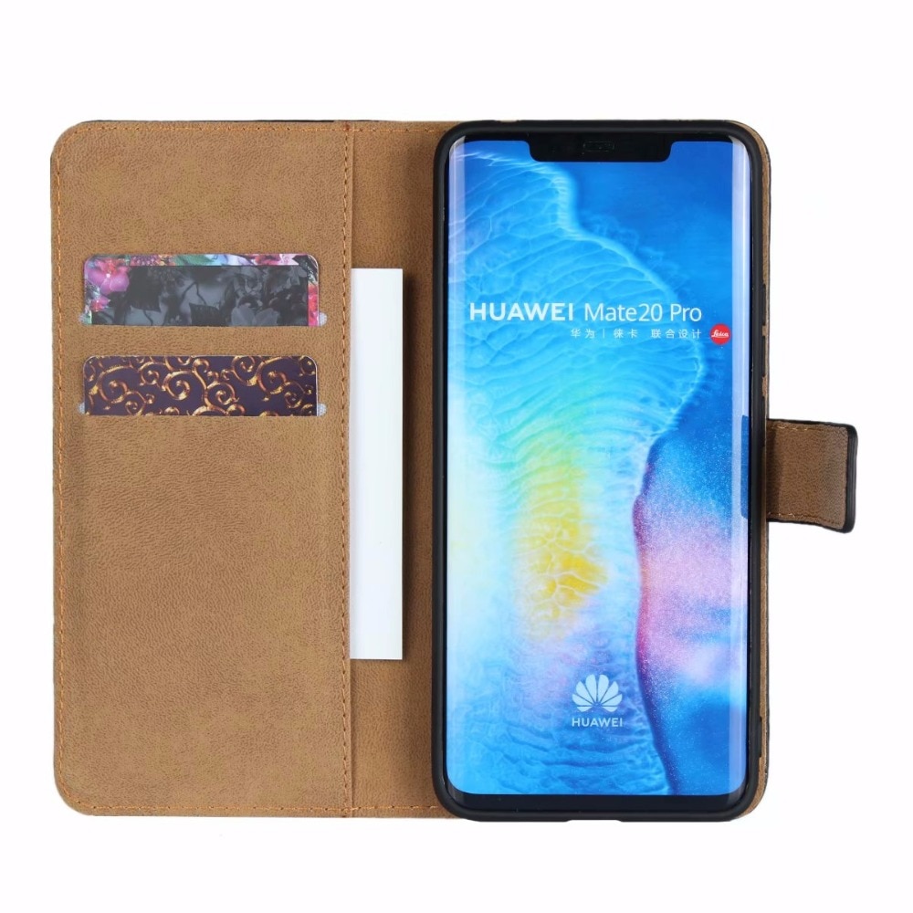 เคส Huawei Mate 20 pro #เคสฝาพับหนังแยกแบบกระเป๋าสตางค์แถบปิดแม่เหล็ก