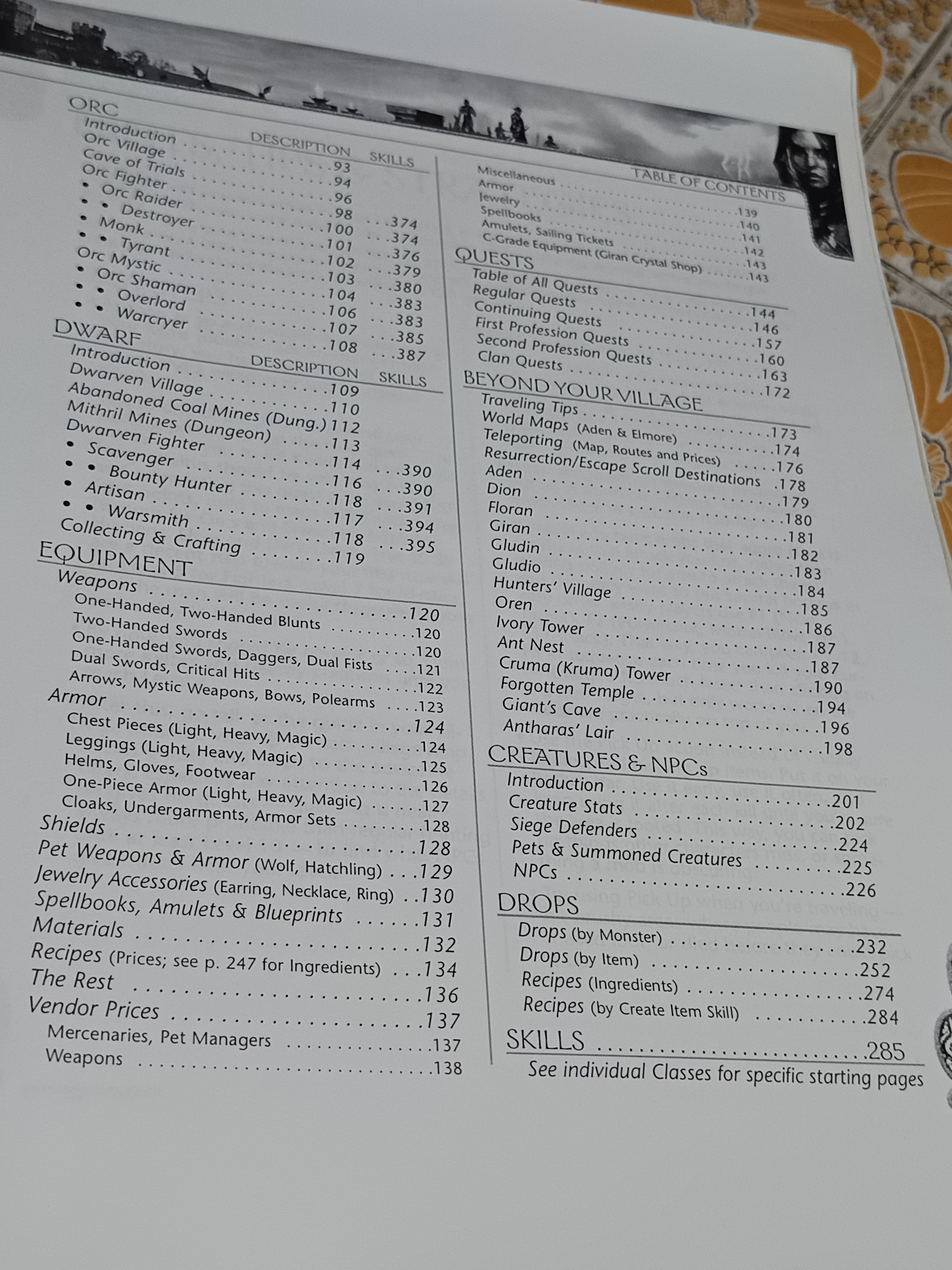 Lineage II - The Chaotic Chronicle by Prima Temp , Prima Games หนังสือฉบับภาษาอังกฤษ / ถ่ายเอกสาร