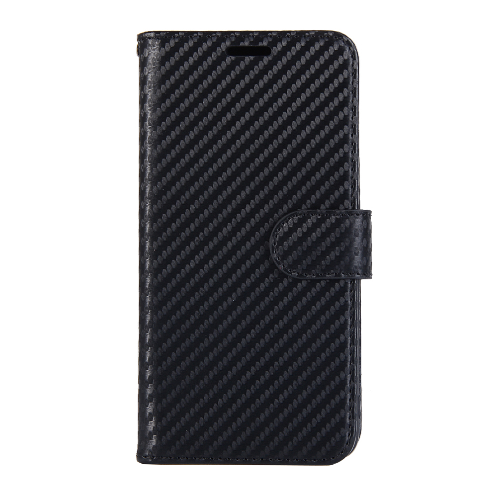 เคส Huawei Mate 10 Pro #เคสฝาพับแบบกระเป๋าสตางค์ Carbon Fiber Wallet Leather Phone Casing