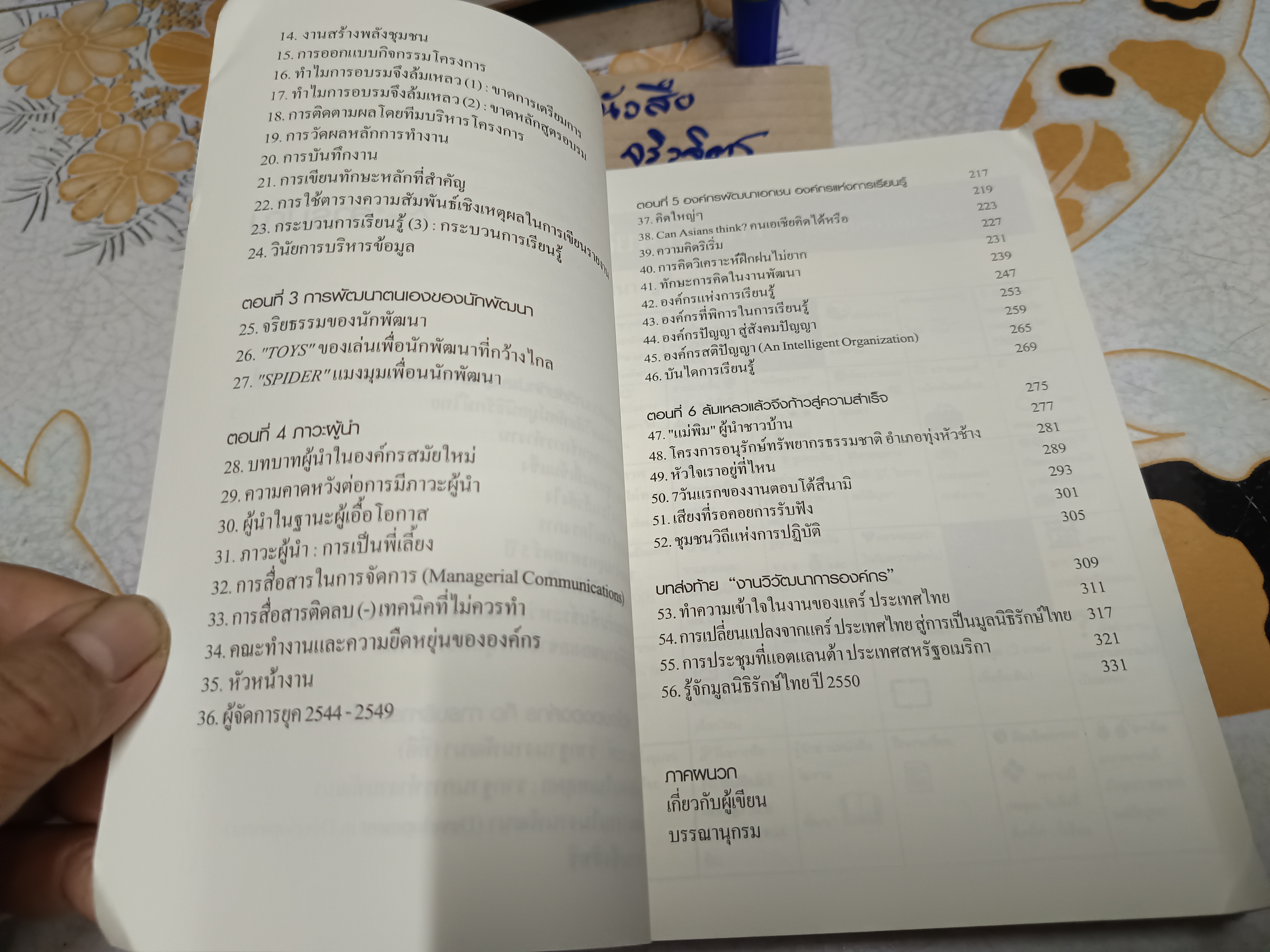 พัฒนาในงานพัฒนา พร้อมบุญ พานิชภักดิ์ เขียน มูลนิธิรักษ์ไทย พิมพ์ครั้งที่ 2/2552 (1,000 เล่ม)