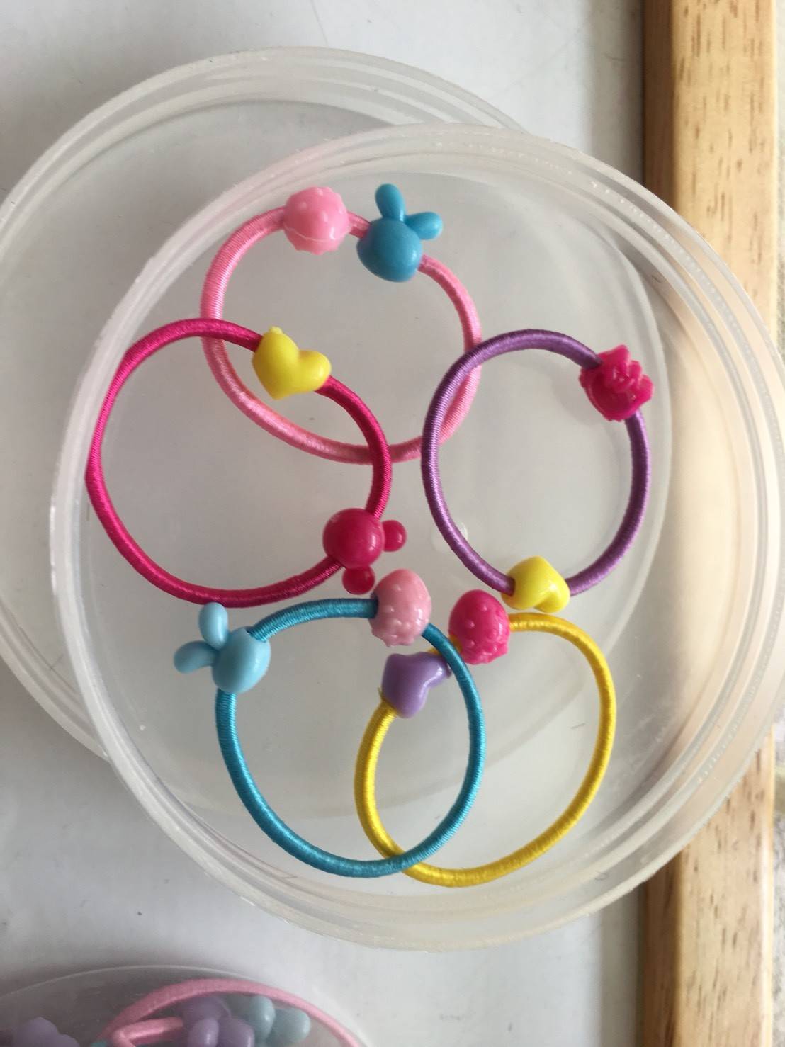 ยางรัดผมน่ารัก 100 เส้น