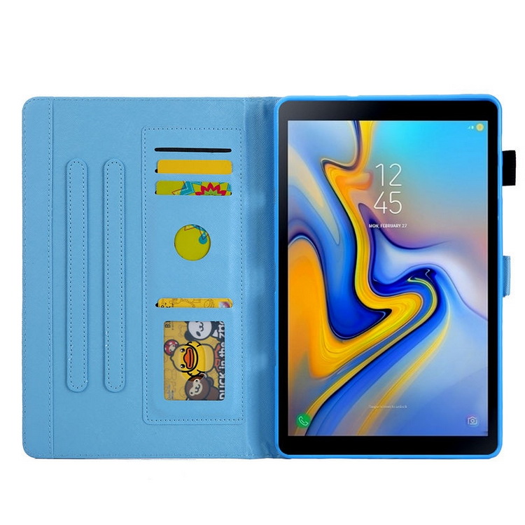 Case Samsung Galaxy Tab S5e SM-T720 / SM-T725 #เคสฝาพับพิมพ์ลาย Pattern Printing Stand Leather Tablet Cover