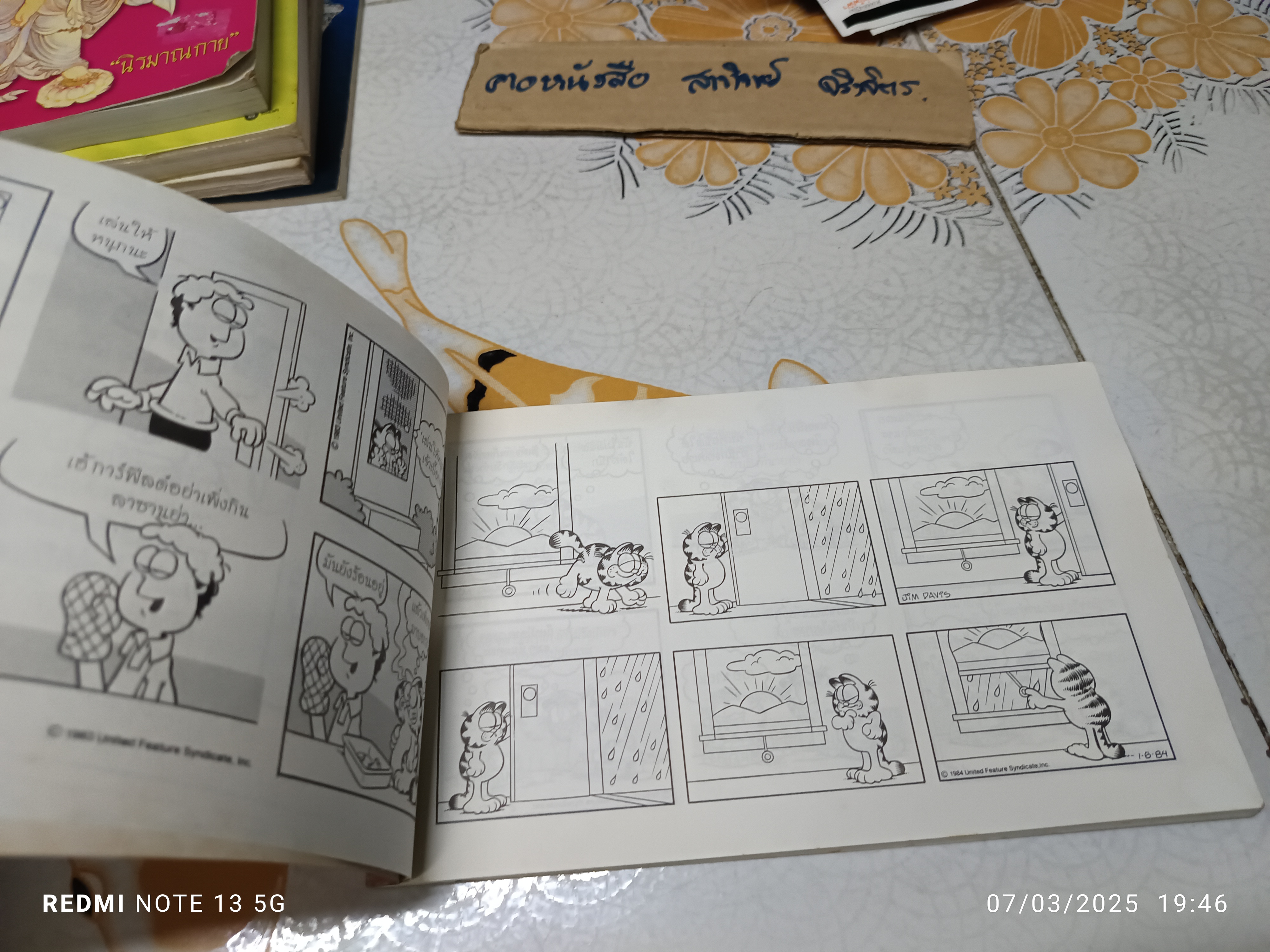 การ์ฟิลด์ forever book collection (15th Book) #Garfield โดย Jim Davis / Post Comics