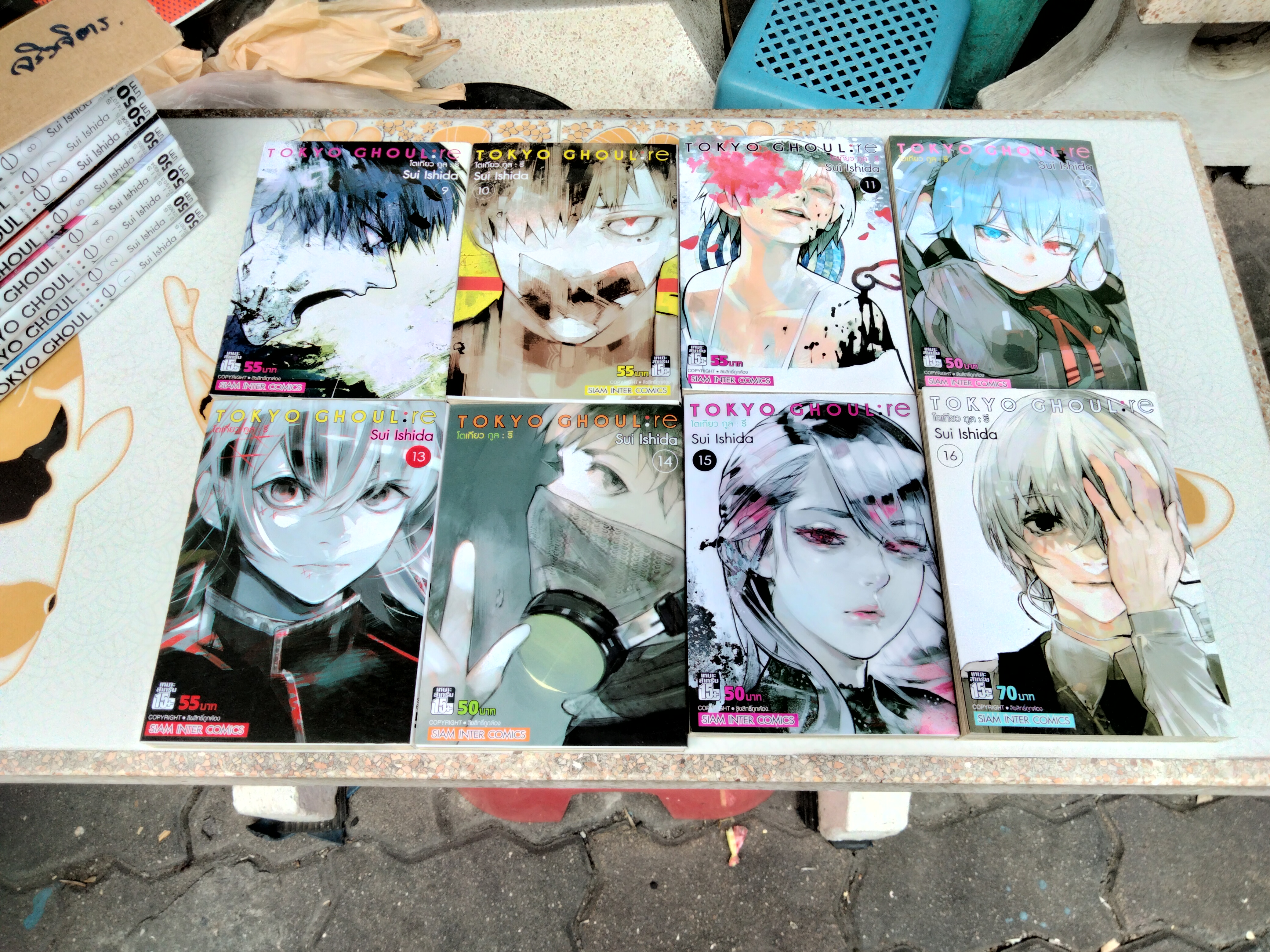 TOKYO GHOUL : re ครบชุด 16 เล่มจบ **สินค้าหมด**