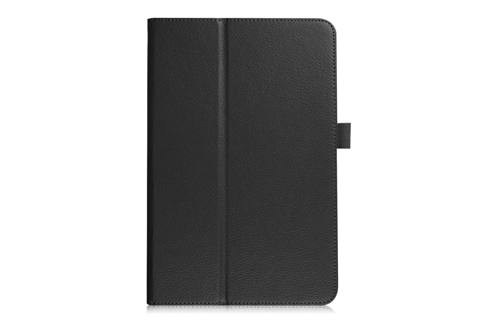 Case Samsung Galaxy Tab A 10.5 (2018) T590 T595 #เคสฝาพับหนัง PU ผิวลิ้นจี่ Litchi Skin Leather Case