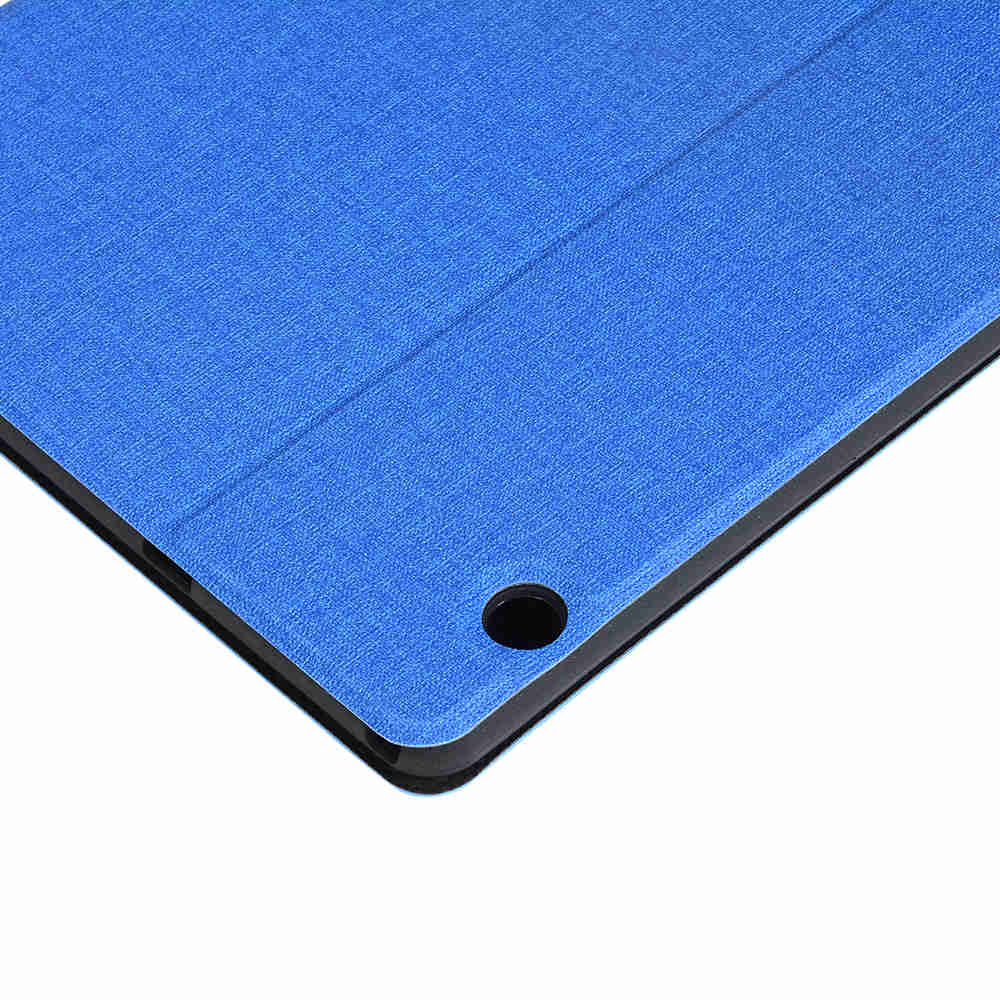 Case Huawei MediaPad T5 10 #เคสฝาพับหนัง PU ผิวเนื้อผ้าพับตั้งได้สีสันสวยงาม
