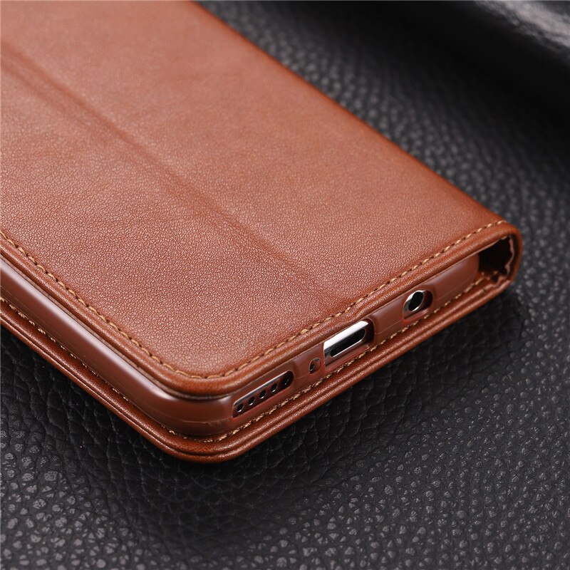Case Huawei P30 Lite #เคสฝาพับหนัง PU มีช่องใส่บัตร AZNS Wallet Leather Stand Phone Cover