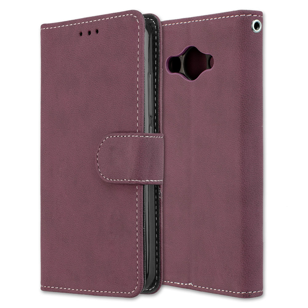 Case Huawei Y3 (2017) #เคสฝาพับสไตล์กระเป๋าสตางค์ Matte Finish Wallet PU Leather