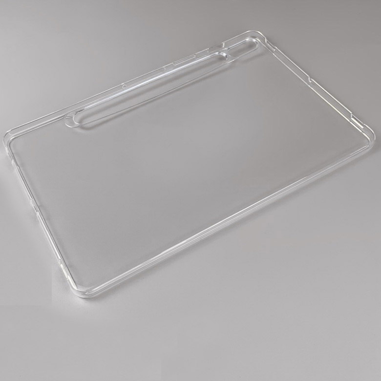 เคส Samsung Galaxy Tab S7 Plus T970/T976 #เคสฝาหลังนิ่มใส TPU Soft Clear transparent jelly case