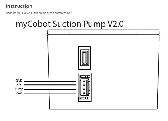 Suction Pump MyCobot/MyPalletizer/MechArm/MyBuddy