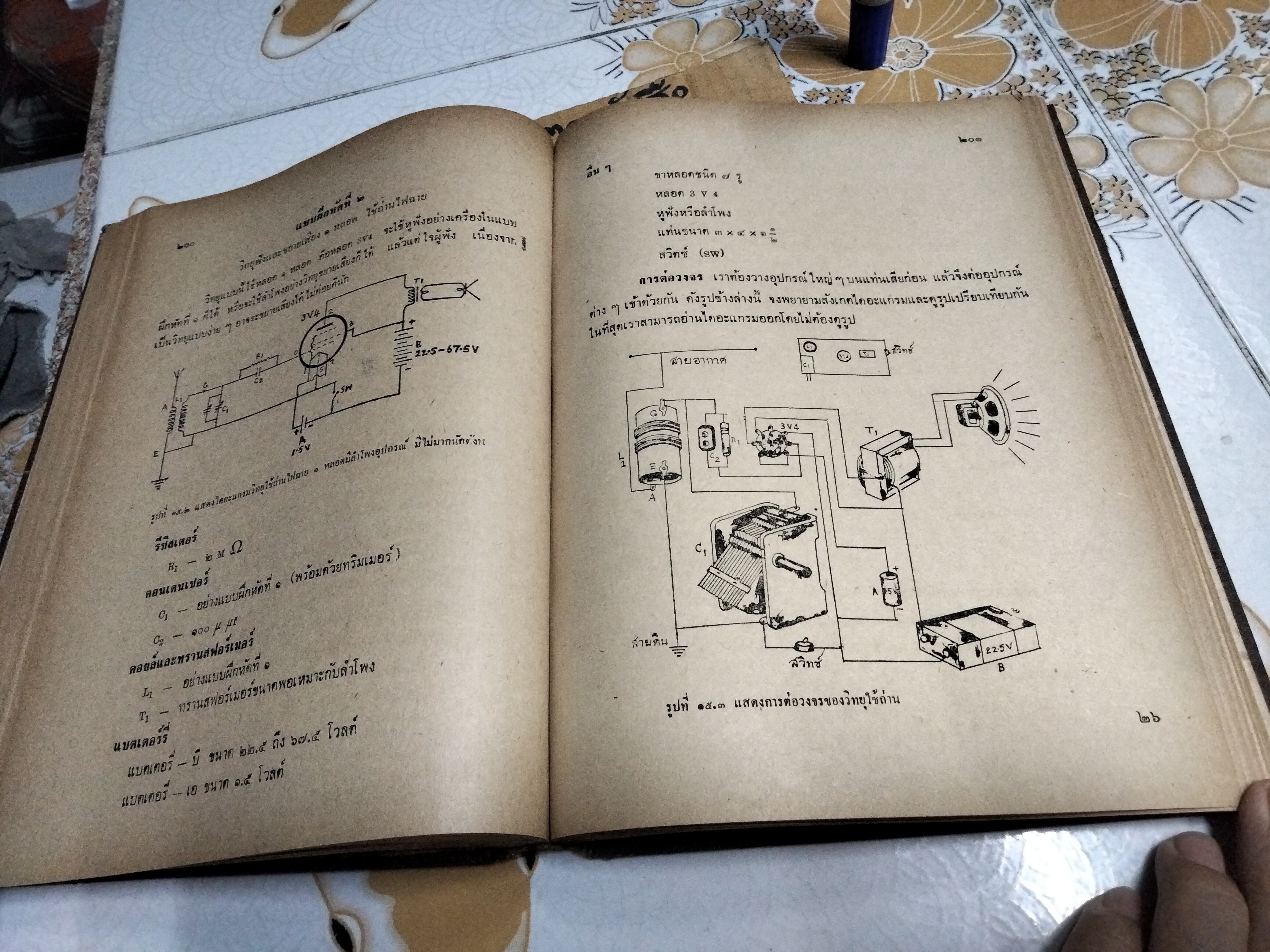 ตำราวิทยุ ภาคทฤษฎี และ ปฏิบัติ โดย อาจารย์บุญถึง แน่นหนา พิมพ์ครั้งที่ 4/2514 สนพ.โอเดียนสโตร์ **สินค้าหมด**