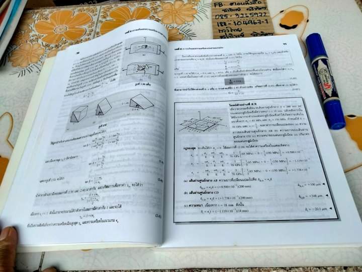 กลศาสตร์ของวัสดุ Mechanics of material โดย เฟอร์ดินานด์ เบียร์ ,รัสเซลล์ จอห์นสตัน แปลและเรียบเรียงโดย รุ่งสุรีย์ ใจเขื่อนแก้ว. **สินค้าหมด**