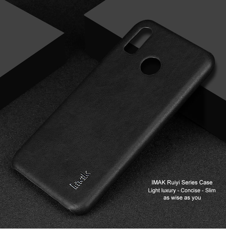 Case Honor Play #เคสฝาหลังพลาสติกเคลือบหนัง PU IMAK Ruiyi Series