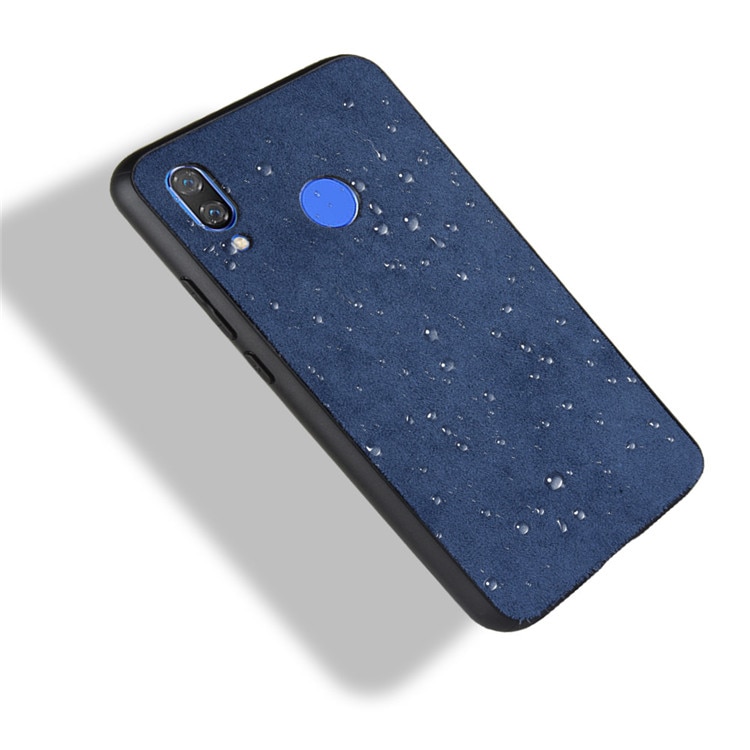 Case Huawei nova 3 #เคสฝาหลังพลาสติกเคลือบผ้ากำมะหยี่ PC + TPU Retro Velvet Cloth Coated
