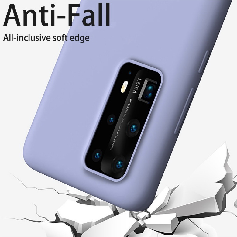 เคส Huawei P40 Pro Plus #เคสฝาหลังซิลิโคนนิ่ม Liquid Silicone Back Case