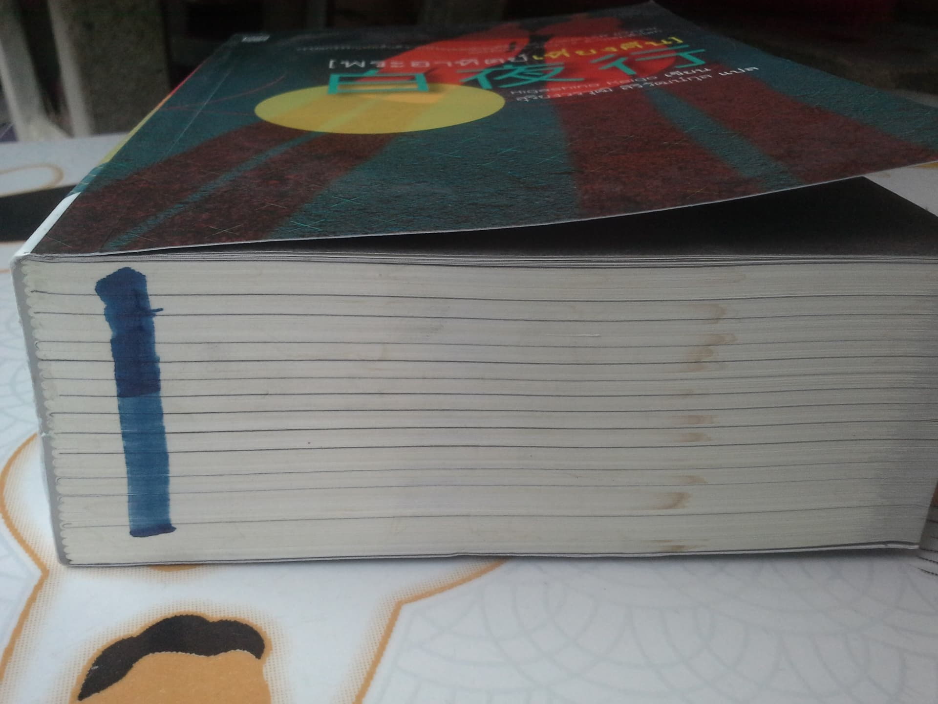 พระอาทิตย์เที่ยงคืน โดย Keigo Higashino (เคโงะ ฮิงาชิโนะ) ,สุริยงวรวุฒิ สิริวัฒน์กุล แปล (เล่มนี้มีคราบน้ำ) **สินค้าหมด**