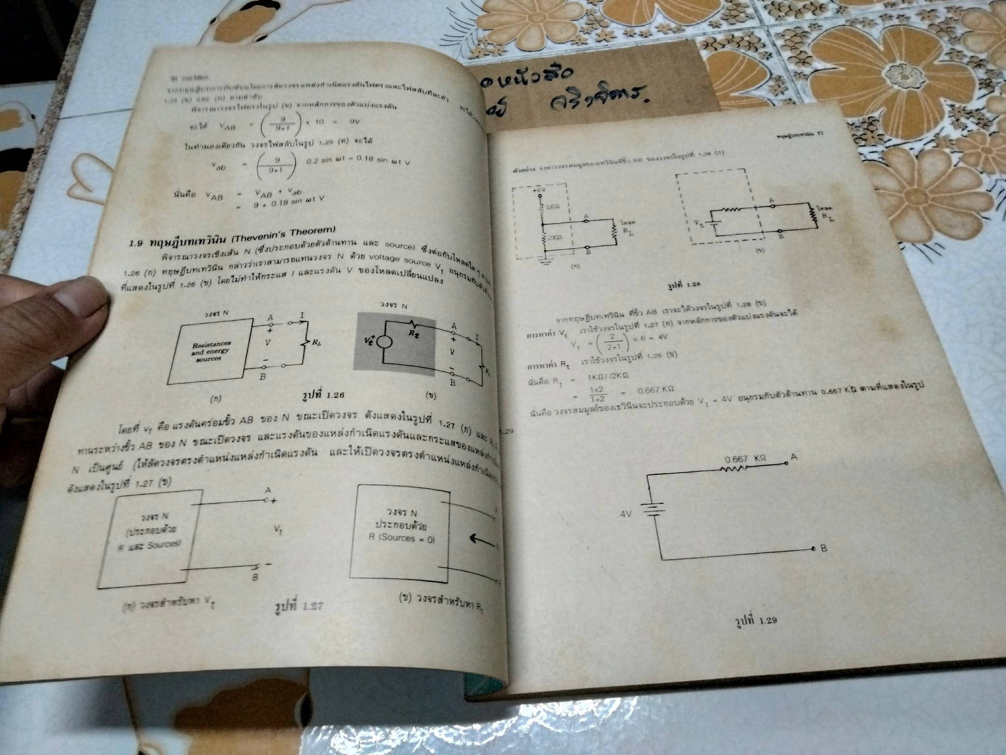 อิเล็คตรอนิคส์พื้นฐานสำหรับช่างเทคนิค - จัดพิมพ์โดยโครงการสนับสนุนเทคนิคอุตสาหกรรม สมาคมส่งเสริมเทคโนโลยี (ไทย-ญี่ปุ่น) **สินค้าหมด**