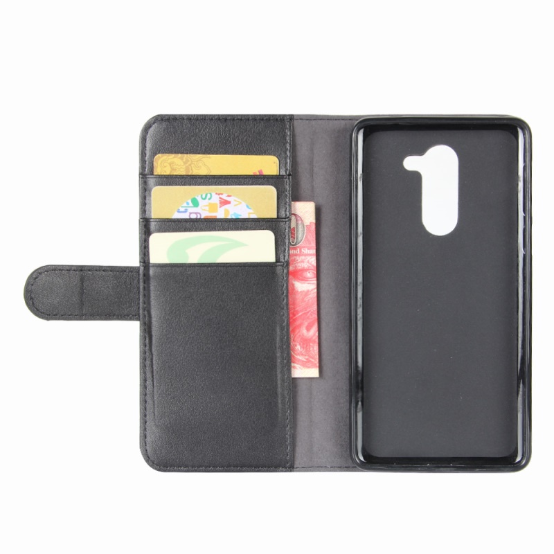 Case Huawei GR5 2017 #เคสหนังฝาพับหนังแยก Genuine Split Leather คุณภาพดี