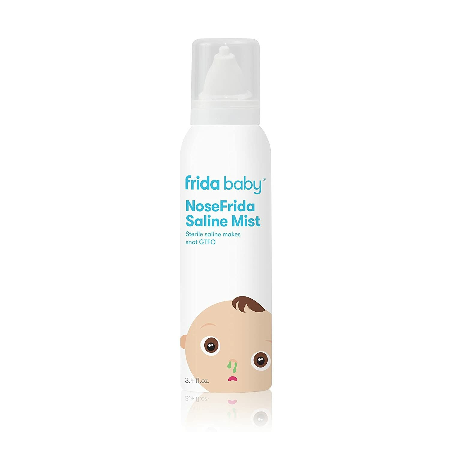 น้ำเกลือล้างจมูก แบบสเปรย์ สำหรับเด็กและทารก NoseFrida Saline Mist 3.4 fl.oz. (Frida Baby®) สเปรย์ฉีดจมูก