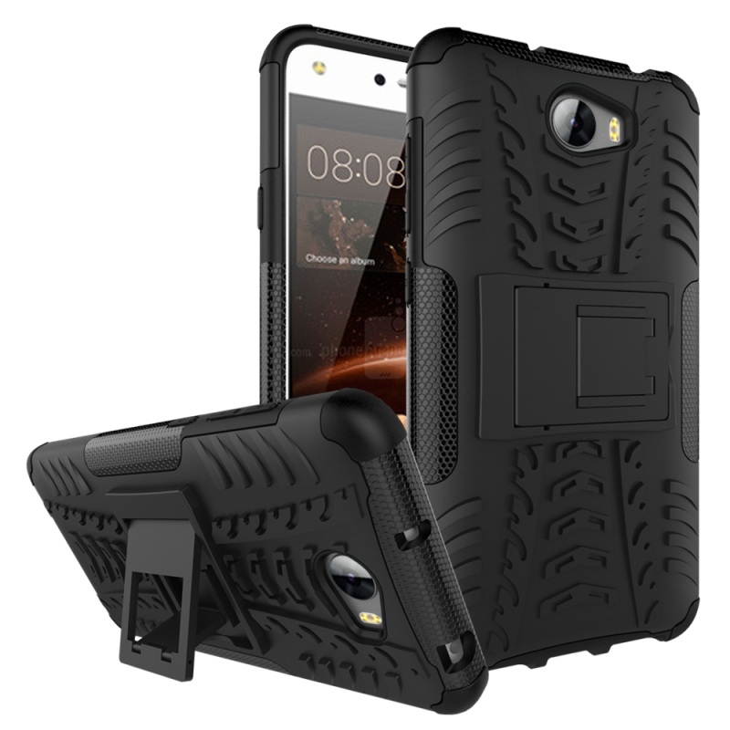 Case Huawei Y5II / Y5 II / Honor 5 #เคสกันกระแทกแยก 2 ชิ้น PC + TPU Hybrid #สินค้าพร้อมส่ง