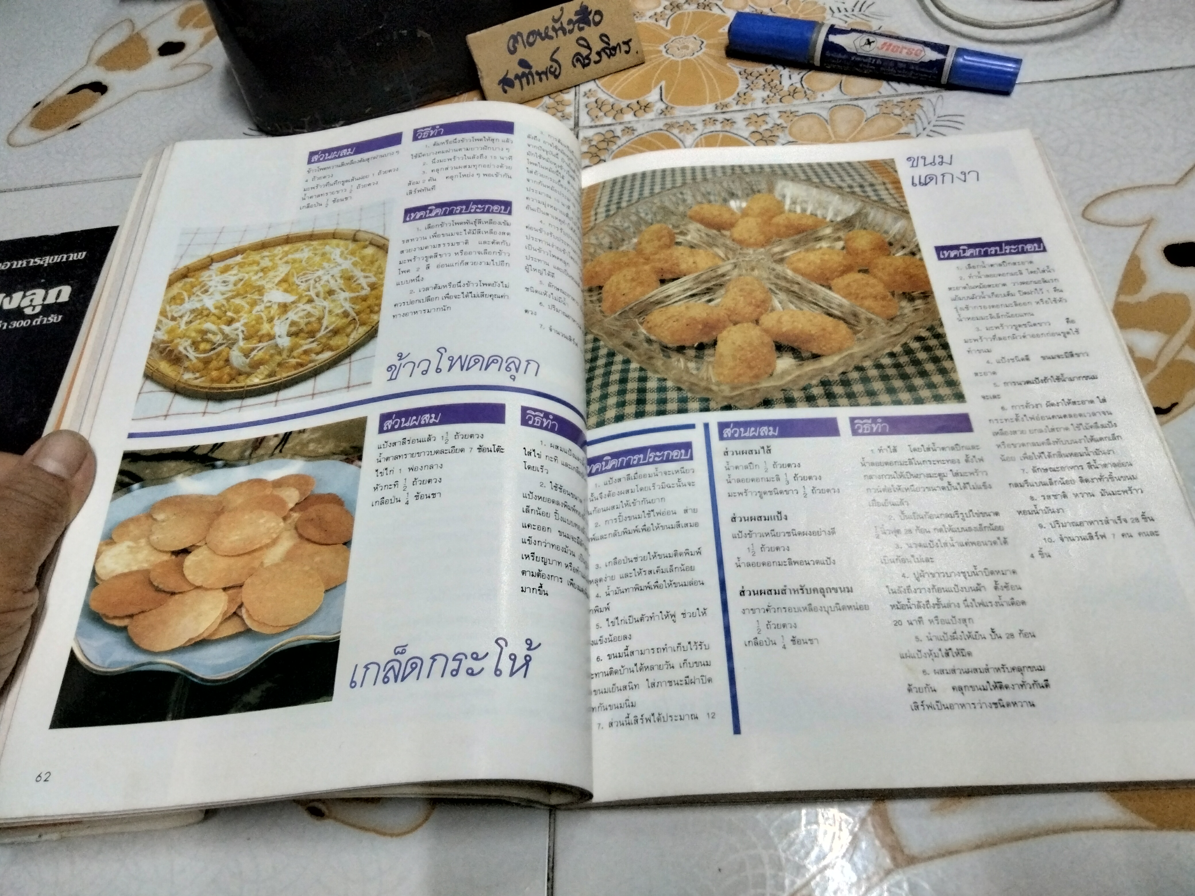 ตำรับอาหาร ชุดที่ 3 โดย อ.จรรยา สุบรรณ์ **สินค้าหมด**