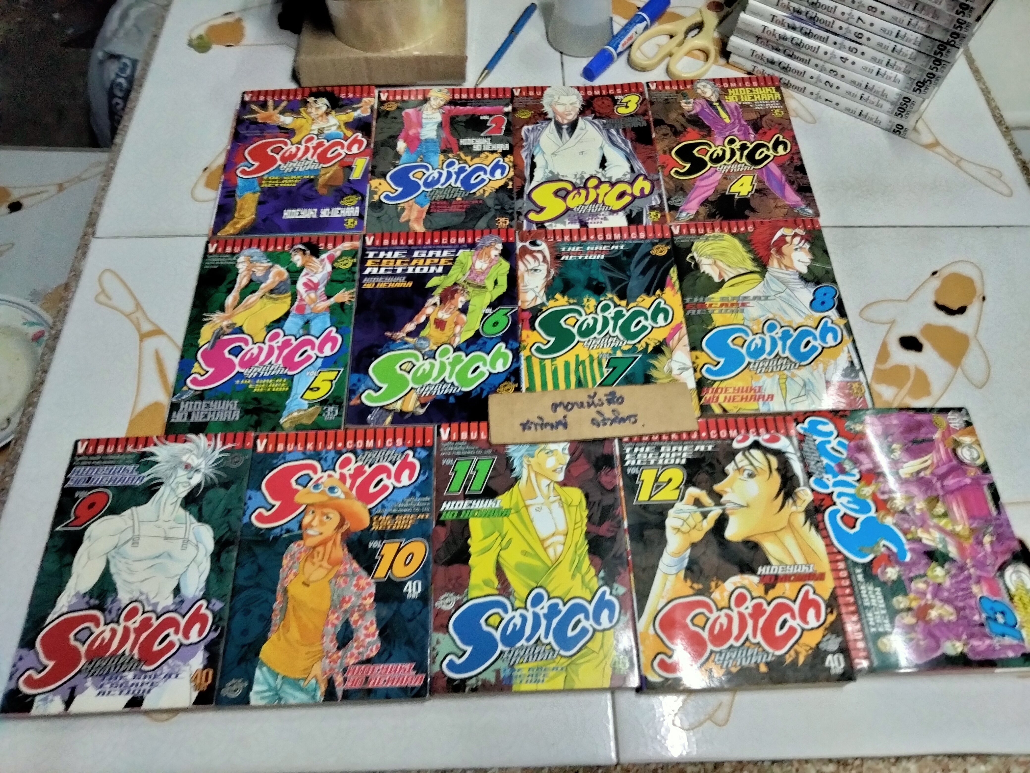 Switch ผู้พิชิตทางตัน 13 เล่มจบ โดย Hideyuki Yonehara ฮิเดยูกิ โยเนฮาร่า