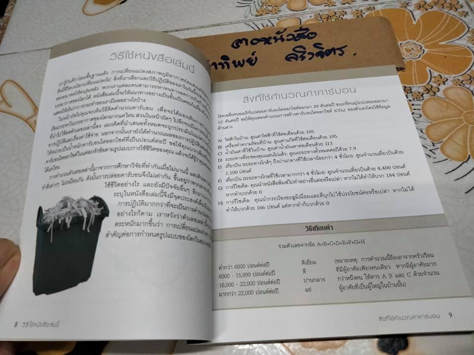 The Environment Equation ไข 100 สมการชีวิตปลอดภัย Alex Shimo-Barry , Christopher J. Maron รัชนี เอนกพีระศักดิ์ แปล