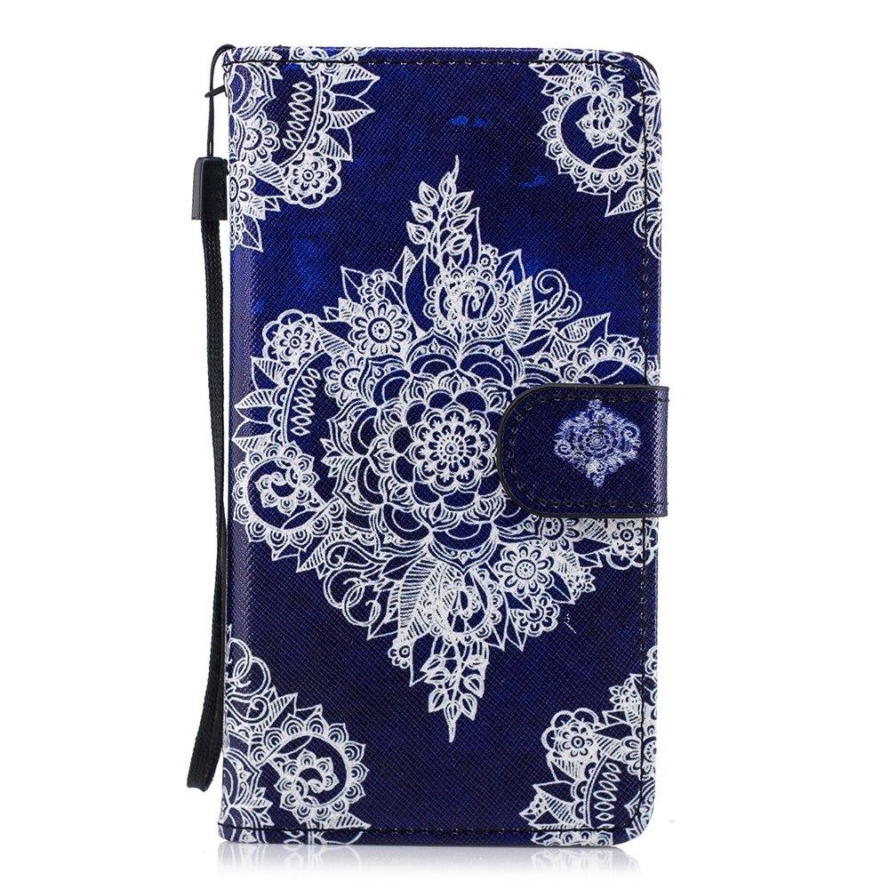 เคส Huawei P20 Lite / Nova 3e #เคสฝาพับหนัง PU พิมพ์ลวดลายสวยงามน่ารักๆ