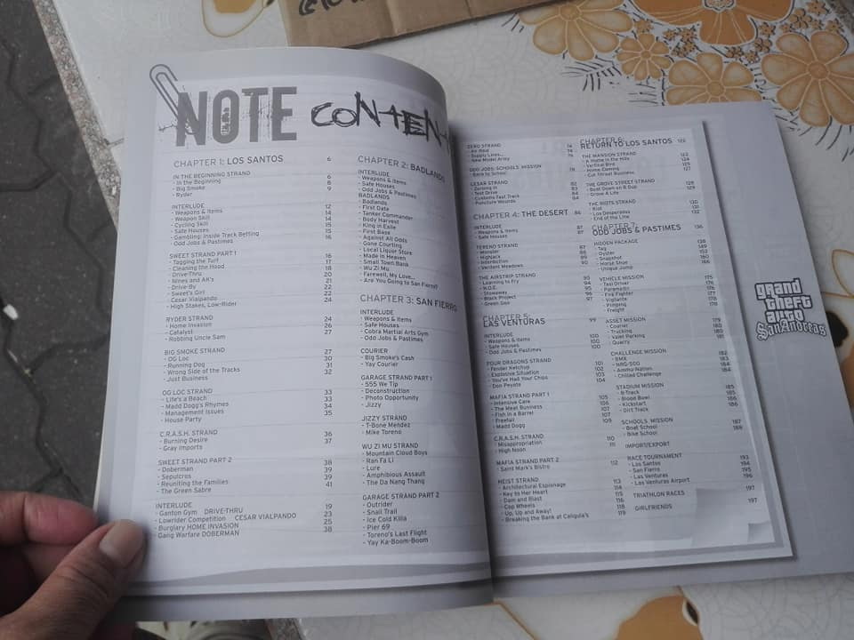 GRAND THEFT AUTO SAN ANDREAS - Perfect Guide. จาก คู่มือบทสรุปเกม พีซ๊ จาก Future Gamer **สินค้าหมด**