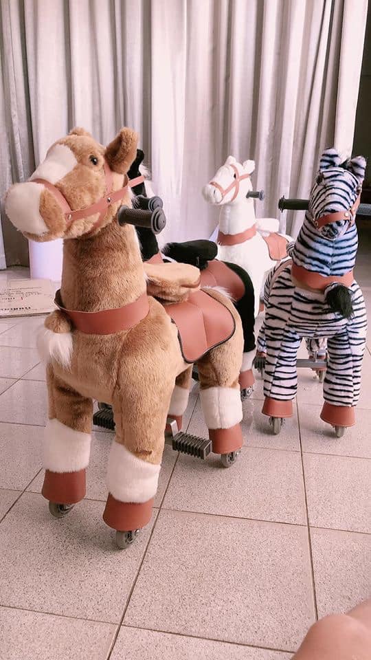 ม้าโยกควบ ไม่ใช้ไฟฟ้า